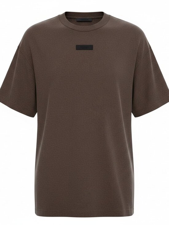 Essentials Other - Fear of God Essentials S/S Tee Heather Wood XL NWT Relaxed Fit Streetwear